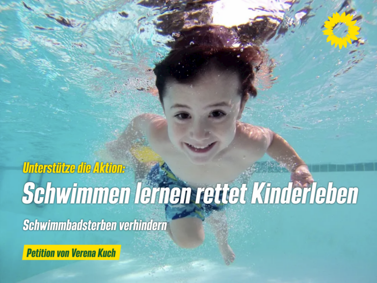 Schwimmen lernen rettet Kinderleben – Schwimmbadsterben verhindern