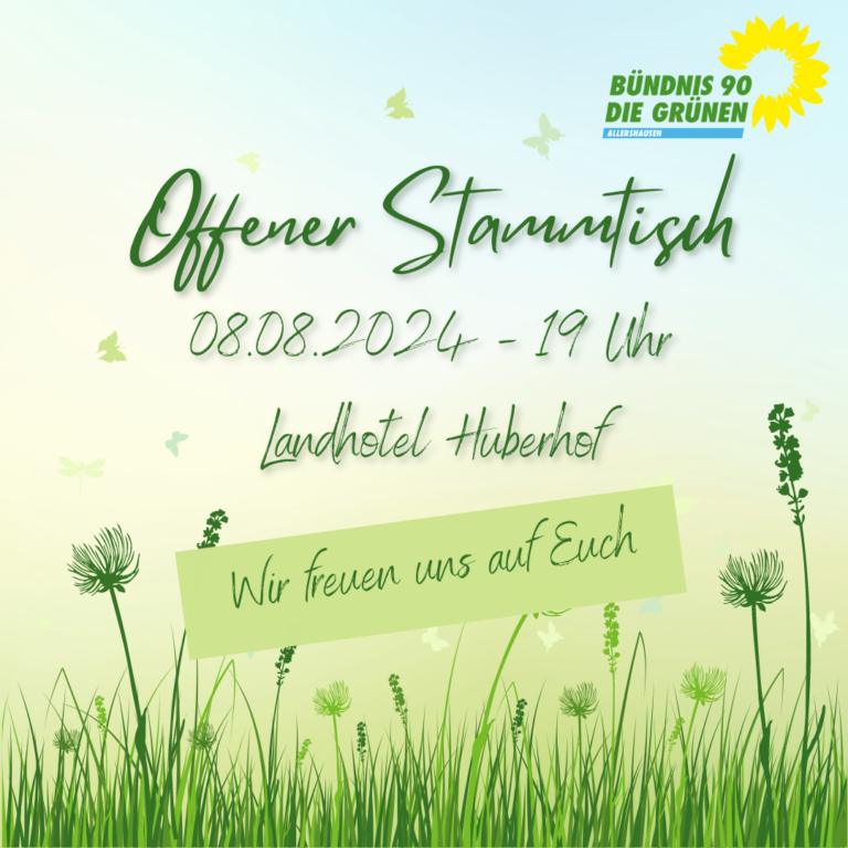 Offener Stammtisch Grüne Allershausen