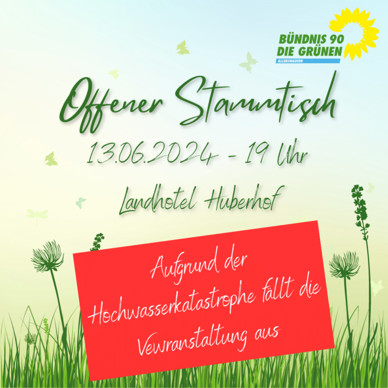 Offener Stammtisch Grüne Allershausen