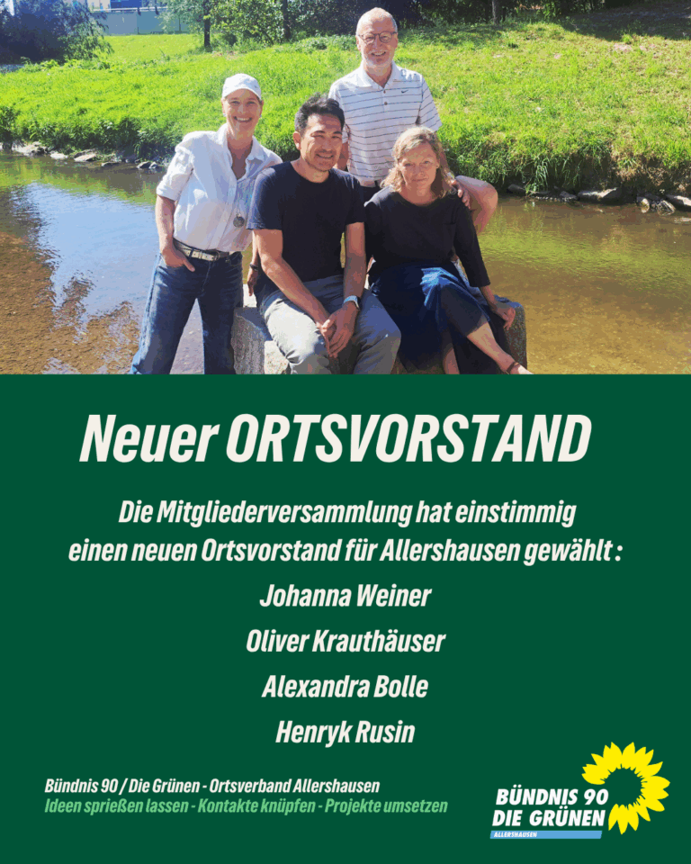 Neuer Ortsvorstand für Allershausen