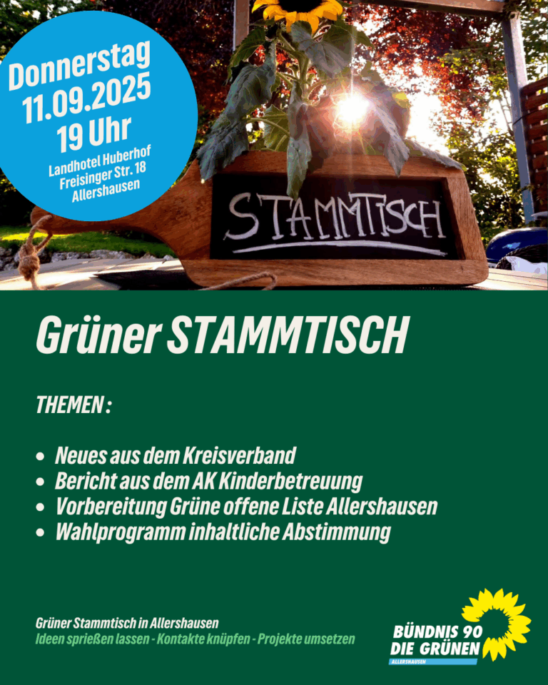Offener Stammtisch Grüne Allershausen