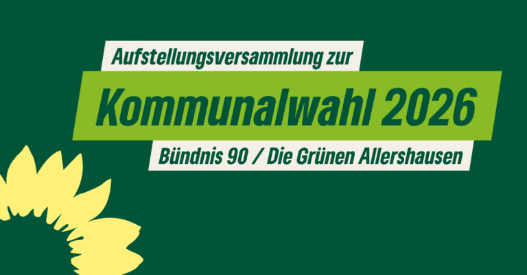 Aufstellungsversammlung zur Kommunalwahl
