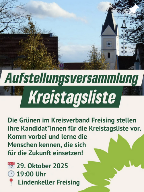 Aufstellungsversammlung Kreistagsliste