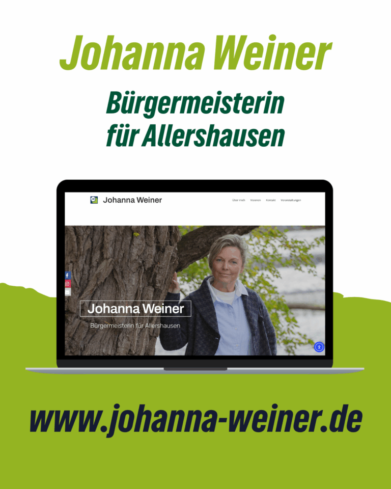 Bürgermeisterkandidatin für Allershausen