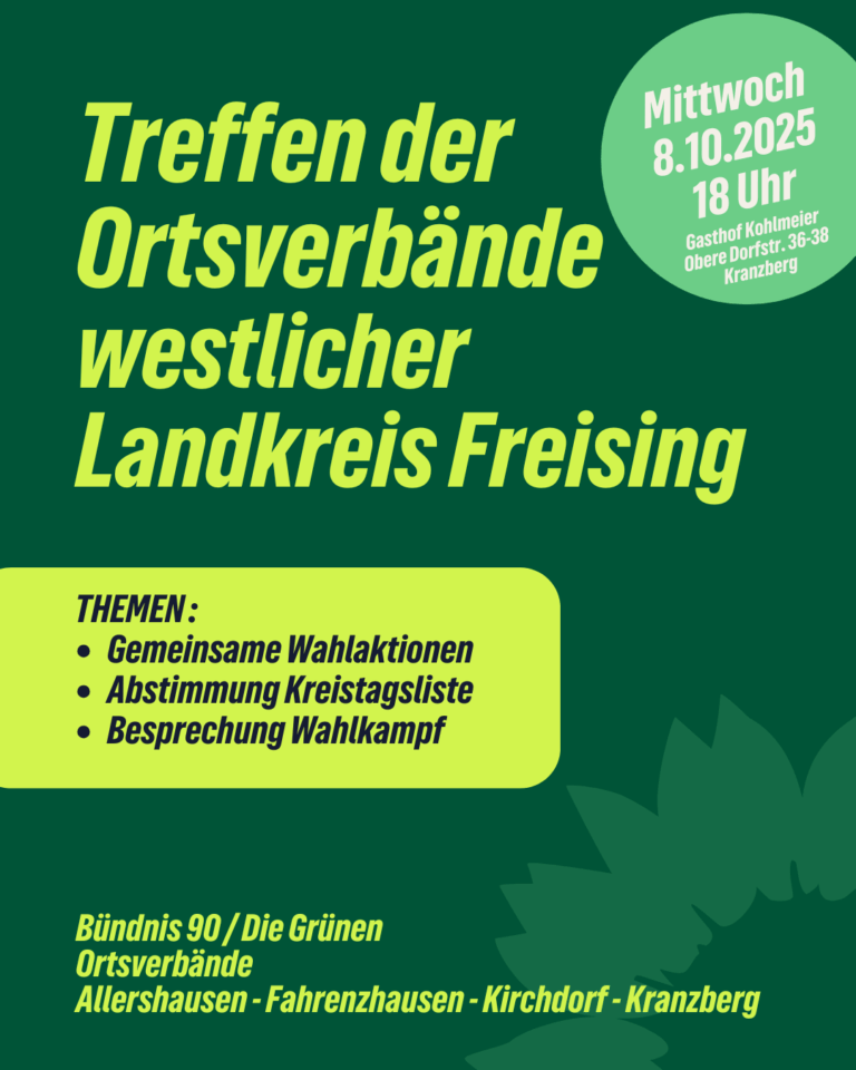Ortsverbände Treffen „Westlicher Landkreis“