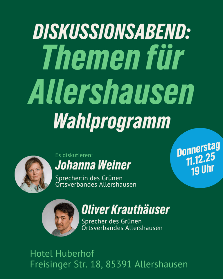 Stammtisch Grüne Allershausen