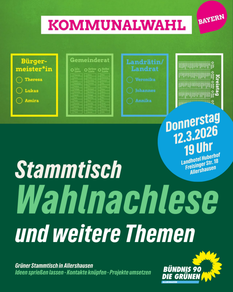 Stammtisch Grüne Allershausen